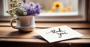 Podziękowania za życzenia: gotowe wzory, cytaty, wierszyki