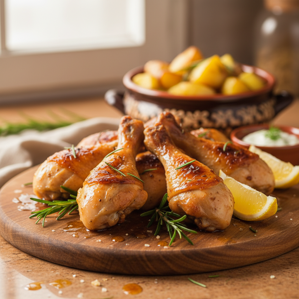 Suwalskie smaki: ile piec udka kurczaka, żeby były idealne na obiad?