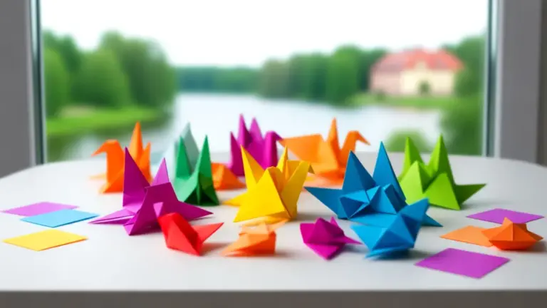 Origami dla dzieci: kreatywne pomysły na wspólne zabawy w Suwałkach
